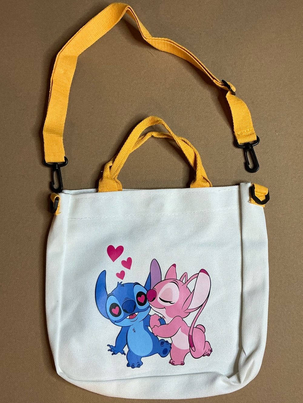 Disney Lilo & Stitch canvas tote bag